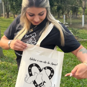 Sacola Ecobag  coração