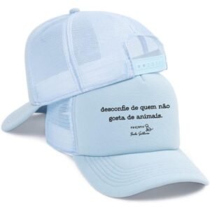 Boné, desconfie de quem não gosta de animais.