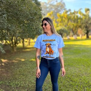 Camiseta Caramelo made in Brazil * branca