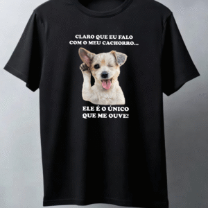 Claro que eu falo com meu cachorro