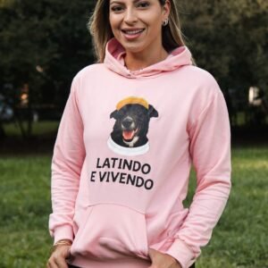 Moletom Armandinho (cor: rosa)