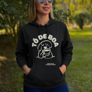 Moletom Preto Tô de boa